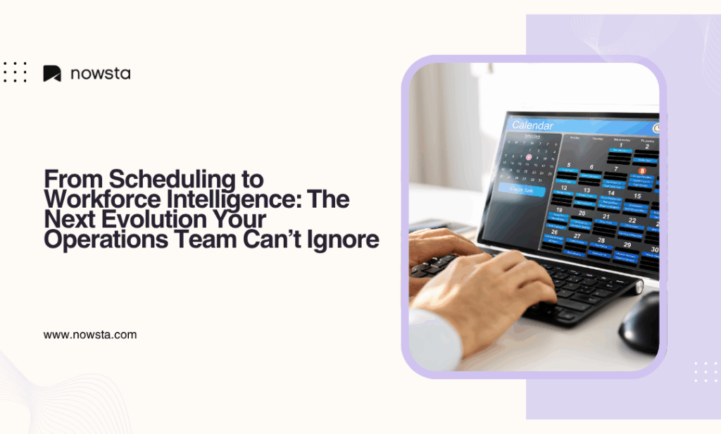 elevate your scheduling with caterzen's nowsta export... From Scheduling to Workforce Intelligence | NOWSTA