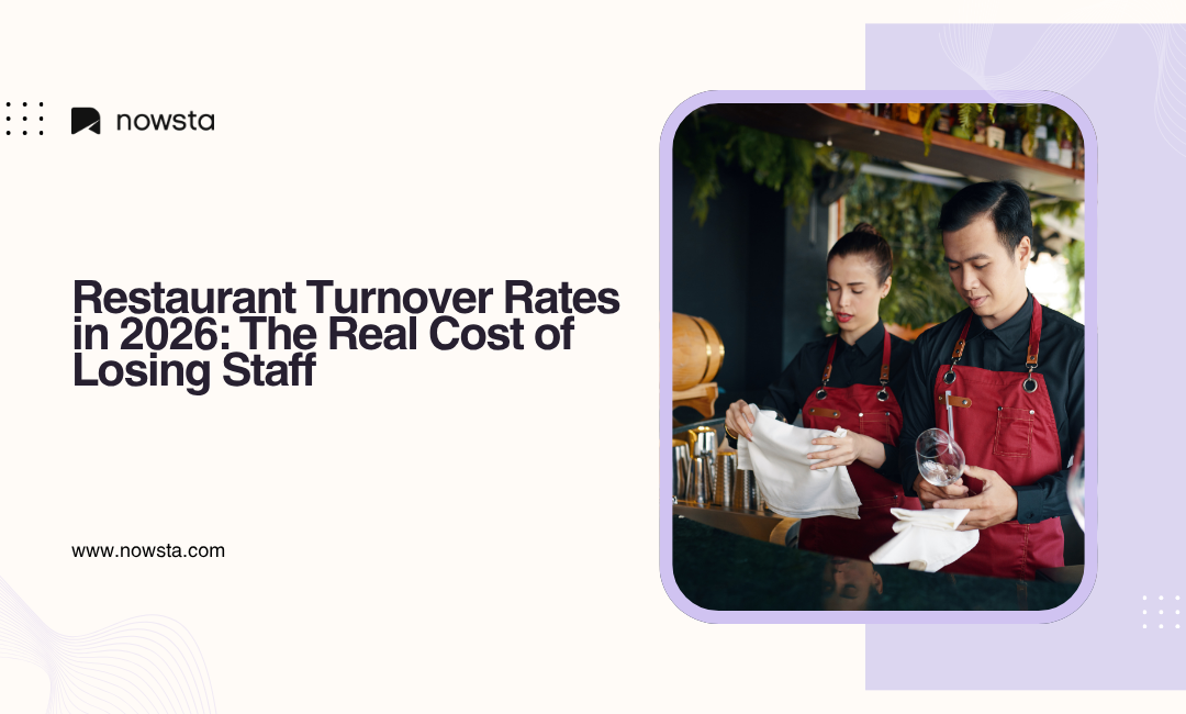 Restaurant staff preparing service representing employee turnover and hospitality workforce