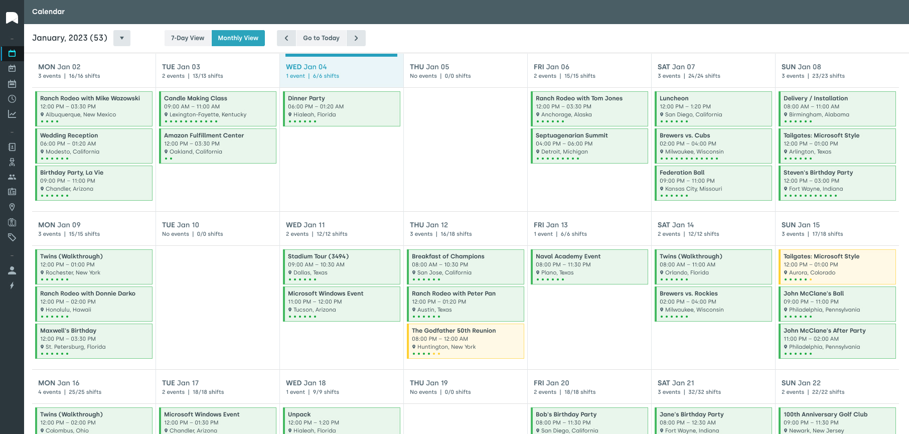 workforce scheduling calendar for education workforce teams | Nowsta